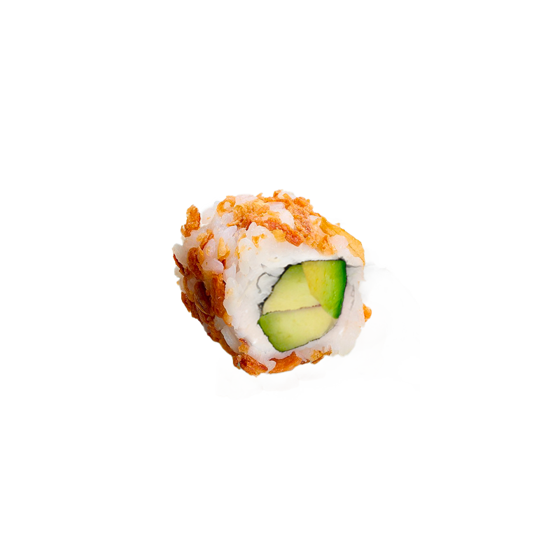 Crispy roll concombre avocat cheese