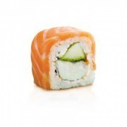 Maki pink avocat concombre cheese