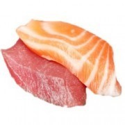 Sashimi saumon thon